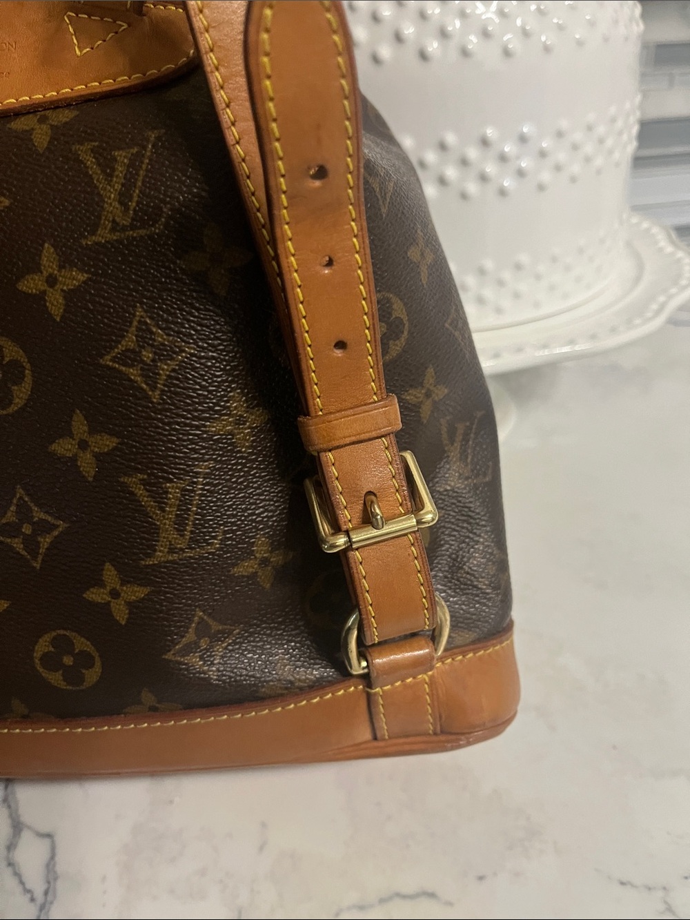 Louis Vuitton Monogram Montsouris MM Women's Backpack Brown - Picture 9 of 15